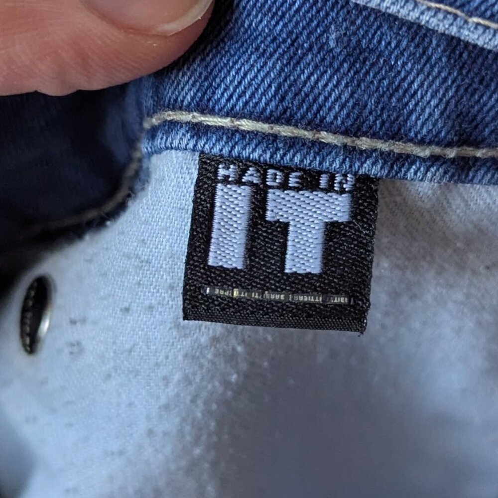 Versace Jeans Couture Straight Leg Denim Pants - Picture 12 of 15